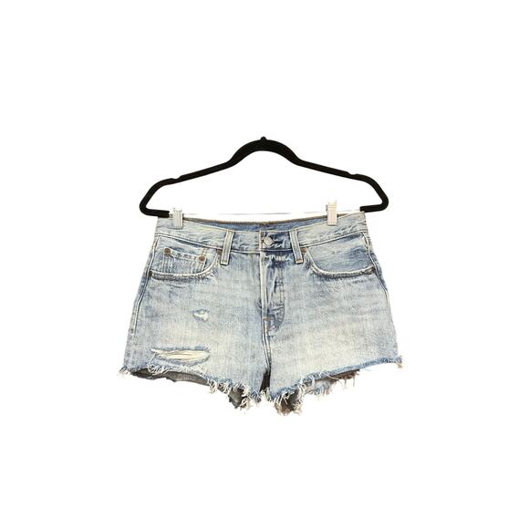 Levi's Pants - Levi’s Shorts Women 27 Blue Denim Premium 501